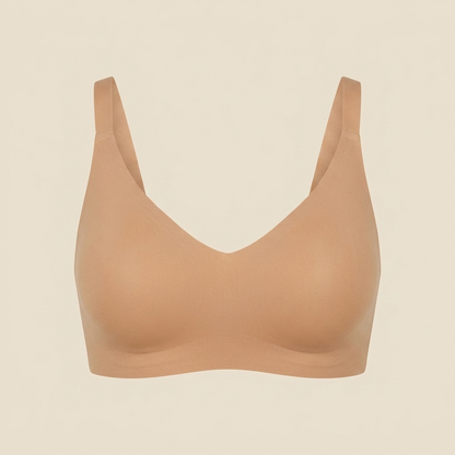 Nuelle seamless wire-free comfort bra - nude packshot