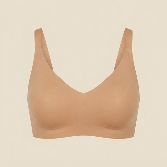 Nuelle seamless wire-free comfort bra - nude packshot
