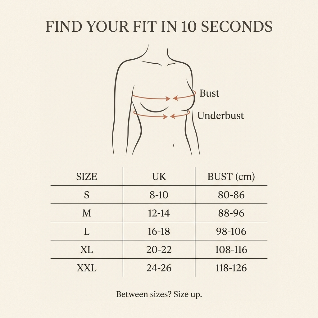 Nuelle size guide